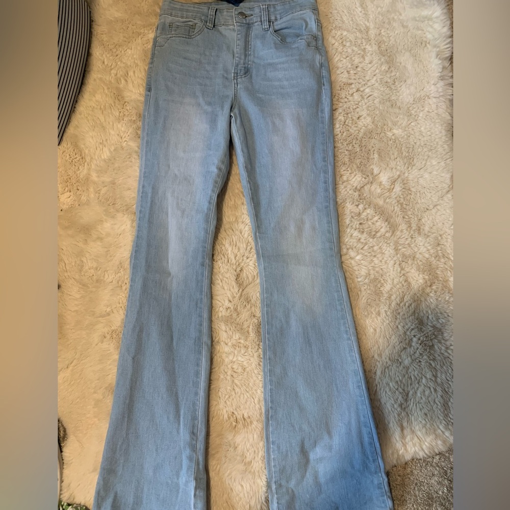Flared jeans